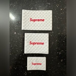 Trimmer clipper and shaver Grips.Non Slip bands set of 3 (white)